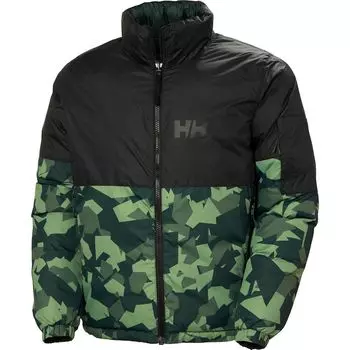 Активная двусторонняя куртка Helly Hansen, цвет darkest spruce aop