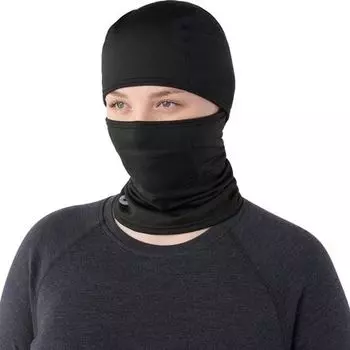 Активная флисовая балаклава на петлях Smartwool, черный