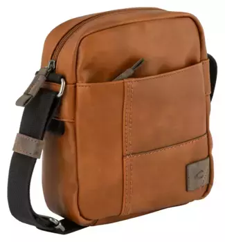 Активная сумка через плечо верблюжьего цвета "Laos", функциональный компаньон со спортивными деталями, идеально подходящий для повседневной жизни Camel Active, цвет Cognac