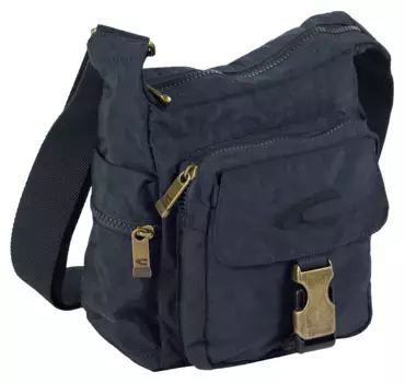 Активная сумка через плечо верблюжьего цвета "Journey", изготовленная из легкого и прочного нейлона, функционально идеальная для любых ситуаций Camel Active, синий