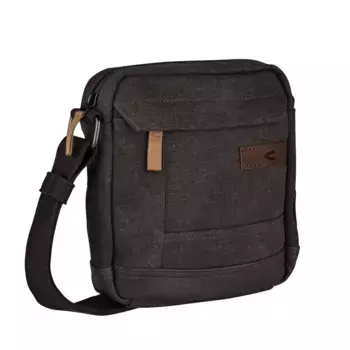 Активная сумка через плечо верблюжьего цвета "Air", модель канваса из мягкой искусственной кожи, закругленная аппликациями Camel Active, серый