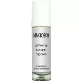 Активная сыворотка из водорослей и гиалуроновой кислоты 50г BINGOSPA