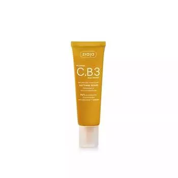 Активная сыворотка с витамином С и В3, 30 мл Ziaja