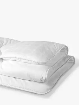 Активное противоаллергическое средство John Lewis с пуховым одеялом HeiQ Allergen Tech, 7 вещей, двуспальное