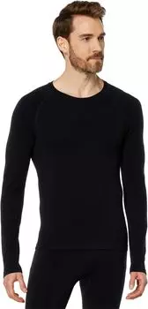 Активный базовый слой Intraknit с длинным рукавом Smartwool, черный