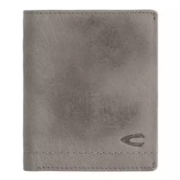 Активный кошелек верблюжьего цвета "Nimbus", мягкая зерненая кожа со слегка контрастными декоративными швами, защита RFID Camel Active, серый