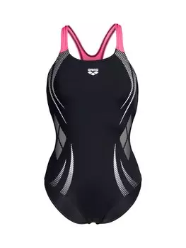 Активный купальник без косточек ARENA Poseidonia, черный