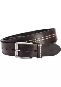 Активный набедренный ремень верблюжьего цвета с контрастными швами Camel Active, коричневый