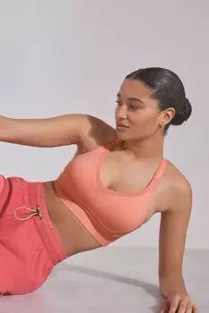 Активный ударопрочный спортивный бюстгальтер Next, розовый