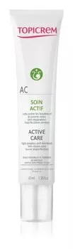 Активный уход за чувствительной кожей, склонной к высыпаниям Topicrem AC Active Care