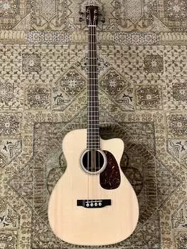 Акустическая электрическая бас-гитара Martin 16 Series BC-16E с вырезом, сумка для переноски, установка № 3788