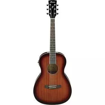 Акустическая/электрическая гитара Ibanez PN12E Performance Series Parlor (Vintage Mahogany Sunburst) Ibanez PN12E Performance Series Parlor /Electric Guitar ()