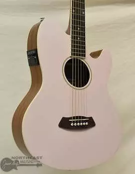 Акустическая/электрическая гитара Ibanez Talman TCY10 - розовый глянцевый Ibanez Talman TCY10E