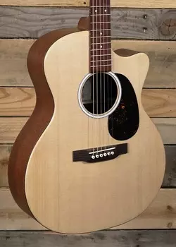 Акустическая/электрическая гитара Martin GPC-X2E Natural с чехлом Martin GPC-X2E /Electric Guitar w/ Gigbag