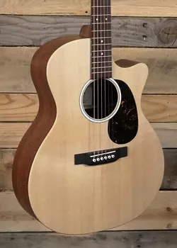 Акустическая/электрическая гитара Martin GPC-X2E Natural с чехлом Martin GPC-X2E /Electric Guitar w/ Gigbag