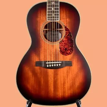 Акустическая/электрическая гитара P20E Parlor 2021 - Tobacco Sunburst PRS 106997:TS