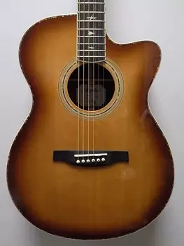 Акустическая электрическая гитара PRS SE A40E Angelus с вырезом и жестким футляром