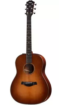 Акустическая/электрическая гитара Taylor 2022 Builder's Edition 517e WHB Wild Honey Burst Finish с жестким кожаным чехлом BE517EWHB