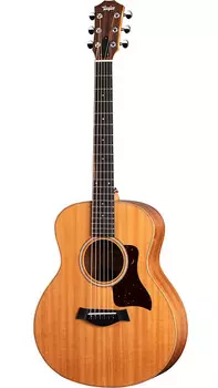 Акустическая/электрическая гитара Taylor GS Mini-e из красного дерева, натуральная, с чехлом для переноски GS Mini-e Mahogany
