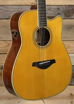 Акустическая/электрическая гитара Yamaha FGC-TA, винтажный оттенок Yamaha FGC-TA /Electric Guitar