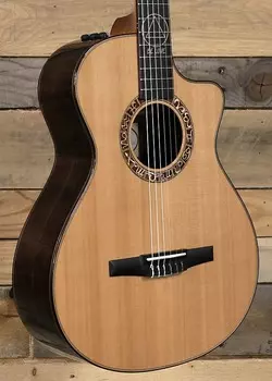 Акустическая/электрическая классическая гитара Taylor Jason Mraz Signature Natural с футляром Taylor Jason Mraz Signature /Electric Classical Guitar w/ Case