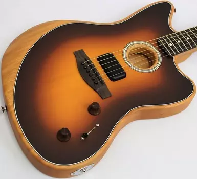 Акустическая электрогитара Fender Acoustasonic Player Jazzmaster, 2 цвета Sunburst