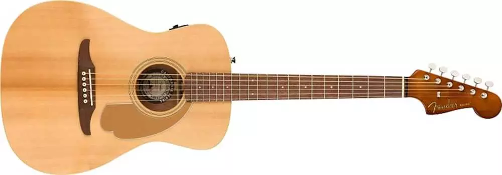 Акустическая электрогитара Fender California Series Malibu Player в цвете натуральный MALIBUPLAYER,NATURALWN
