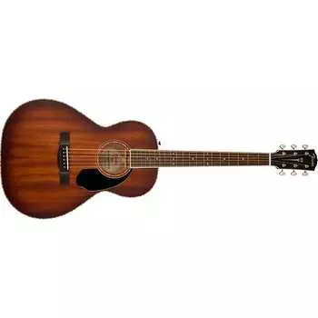 Акустическая электрогитара Fender Paramount PS-220E Parlor, Aged Cognac Burst