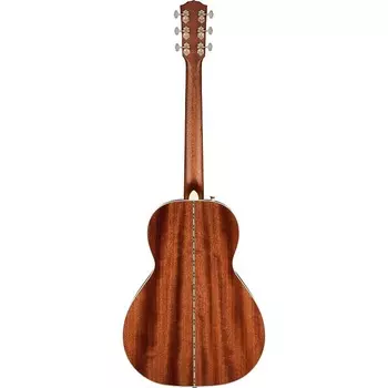 Акустическая электрогитара Fender Paramount Series PS-220E Parlor (с футляром), 3-тональные солнечные лучи Fender Paramount Series PS-220E Parlor Acoustic Electric Guitar (with Case)