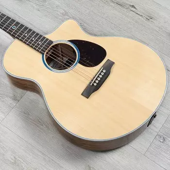 Акустическая электрогитара Martin Guitars SC-13E, верхняя дека из ситкинской ели, цвет натуральный