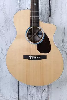 Акустическая электрогитара Martin Road Series SC-13E Natural Gloss с чехлом для переноски