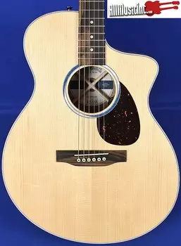 Акустическая электрогитара Martin SC-13E Koa Natural с мягким чехлом SC-13E Koa Natural Acoustic Electric Guitar