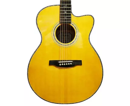 Акустическая электрогитара Paul Reed Smith PRS A50E Angelus в черном золоте с футляром Paul Reed Smith PRS A50E Angelus -Electric Guitar in w/ Case