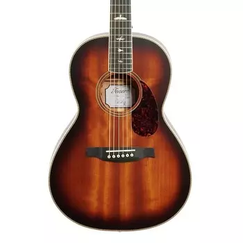 Акустическая электрогитара PRS Paul Reed Smith SE P20E Parlor, табачный цвет Sunburst