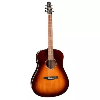 Акустическая электрогитара Seagull Maritime SWS Mahogany GT Presys II Dreadnought Burnt Umber