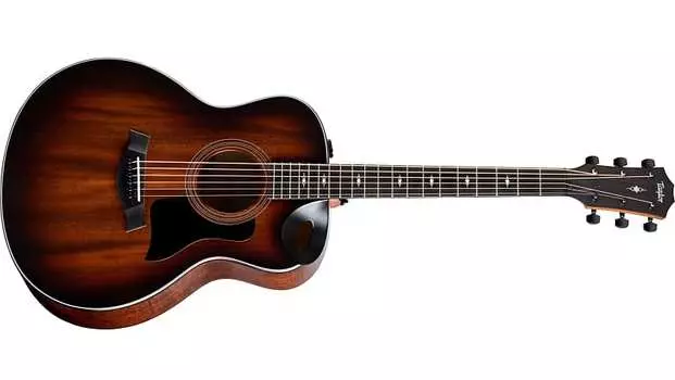 Акустическая электрогитара Taylor 326ce Grand Symphony — тропическое красное дерево — вырез Soundport с жестким футляром Deluxe (S/N: 1209132092)
