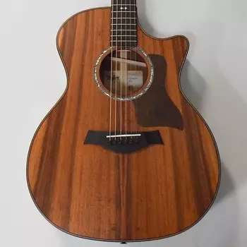 Акустическая электрогитара Taylor 724ce Grand Auditorium V-класса - верхняя дека из натурального гавайского коа 724ce Grand Auditorium V-class Acoustic-electric Guitar