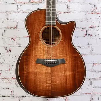Акустическая электрогитара Taylor Builder's Edition K24ce V-Class Grand Auditorium Kona Burst x2159 Taylor Builder's Edition K24ce V-Class Grand Auditorium Electric Guitar x2159