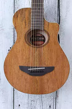 Акустическая электрогитара Yamaha 3/4 размера APXT2EW Thinline, натуральная, с сумкой для переноски