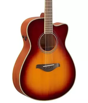 Акустическая электрогитара Yamaha FSC-TA Transacoustic Cutaway, цвет коричневый Sunburst Yamaha FSC-TA Transacoustic Cutaway -Electric Guitar -