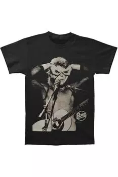 Акустическая футболка David Bowie, черный