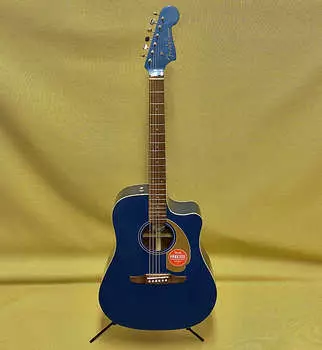 Акустическая гитара 097-0713-010 Fender Redondo Player Acoustic/Electric Guitar Belmont Blue