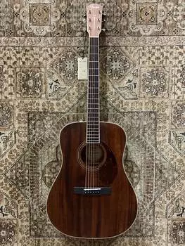 Акустическая гитара 2020 Fender PM-1 All Mahogany Dreadnought Acoustic w/ Case & Pro Setup! #1600