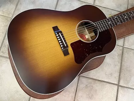 Акустическая гитара 2023 Gibson J-45 '50s Faded Acoustic-Electric Guitar Vintage Sunburst w case