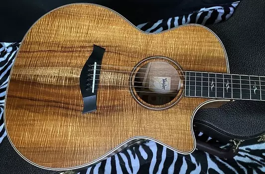 Акустическая гитара 2023 Taylor K24ce V-Class Bracing - Limited Edition - AA Koa Top - Shaded Edgeburst - Authorized Dealer - 4.5lbs - G01909