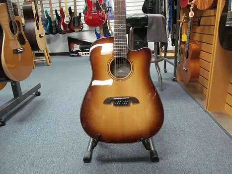 Акустическая гитара Alvarez AD60ce Shadowburst 12-string Acoustic-electric Guitar - Shadowburst