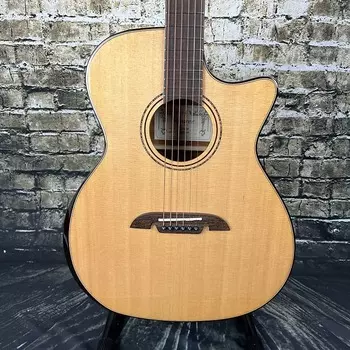 Акустическая гитара Alvarez AG60CEAR Artist Grand Auditorium Acoustic-Electric w/ Cutaway, Bevel Edge Armrest, EQ and Tuner