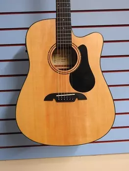 Акустическая гитара Alvarez AG60CEAR Grand Auditorium Cutaway with Armrest Bevel, Electronics 2010s - Natural
