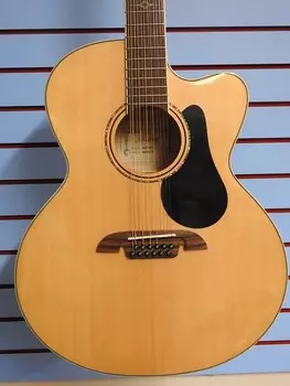 Акустическая гитара Alvarez AJ80CE-12 Artist Jumbo 12 String - Natural / Gloss