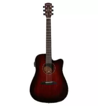 Акустическая гитара Alvarez MDA66CESHB Masterworks Series Dreadnought Electric with Cutaway, Shadowburst Finish w/ DC2 D